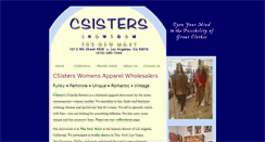 Desktop Screenshot of csisters.com
